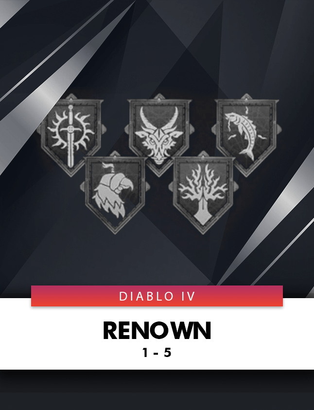 Diabo IV Renown Boost - Diablo Boosting - Playerboost