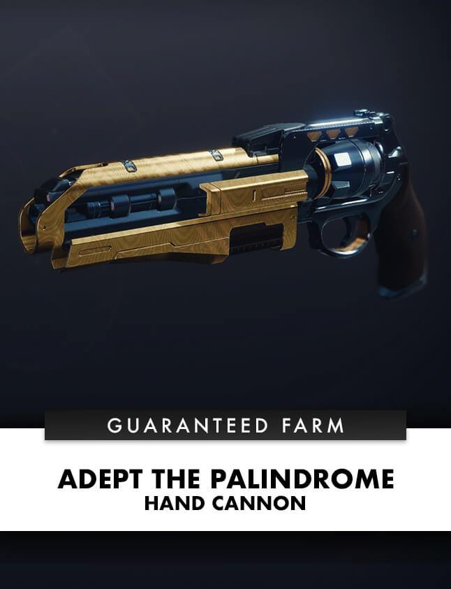 Guaranteed Adept The Palindrome Farm - Grandmaster Nightfall