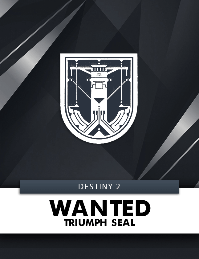 WANTED TRIUMPH SEAL