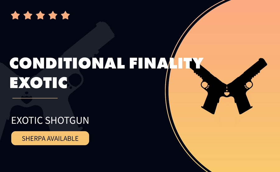 CONDITIONAL FINALITY