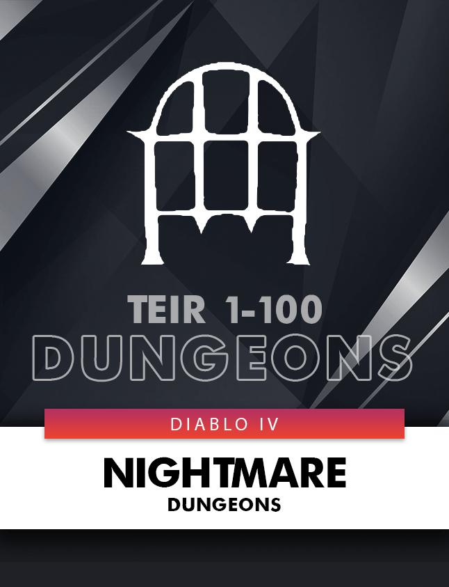 Professional Diablo 4 Nightmare Dungeons Boost Service by PlayerBoost