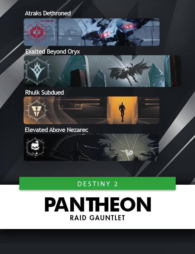 PANTHEON RAID GAUNTLET