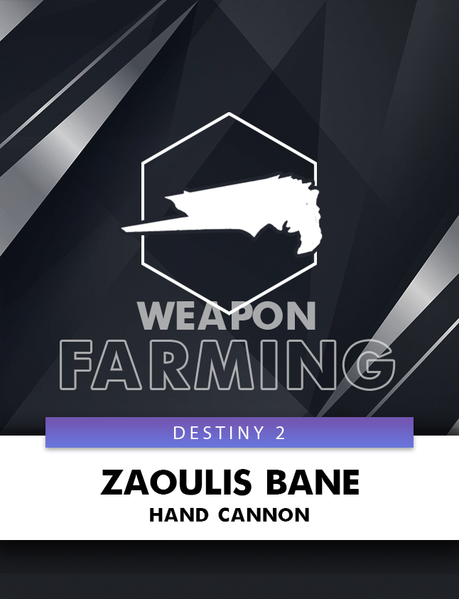 ZAOULIS BANE WEAPON FARM