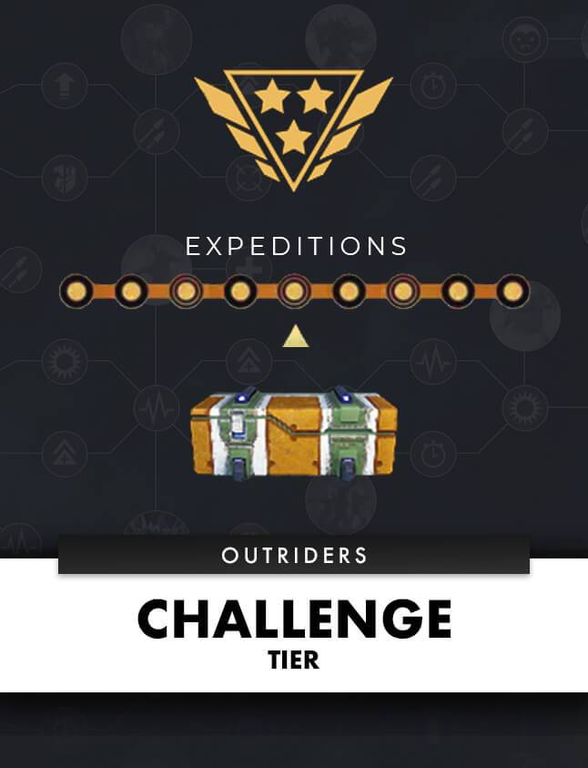 OUTRIDERS CHALLENGE TIER - PLAYERBOOST
