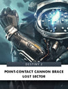 POINT-CONTACT CANNON BRACE