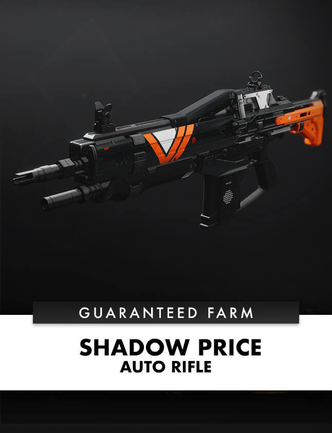 Shadow Price Auto Rifle - Destiny 2 Boosting Service